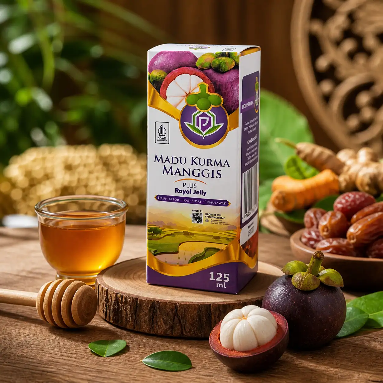 madu kurma manggis